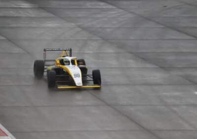 Sebastian Wheldon drives at Portland.