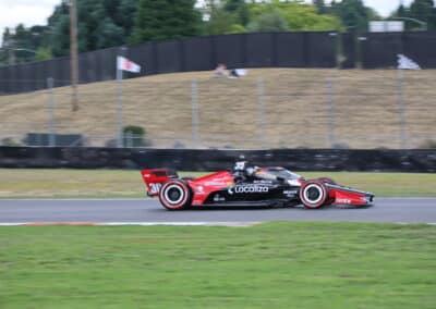 Pietro Fittipaldi drives at Portland.