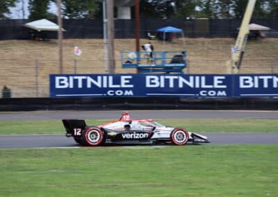 Will Power drives at Portland.