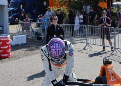 Louis Foster after racing at Portland.