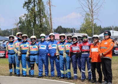 A general view of the AMR Safety Team at Portland.