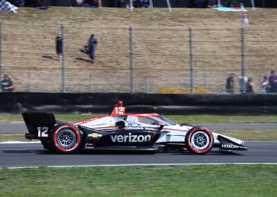 Will Power drives at Portland.