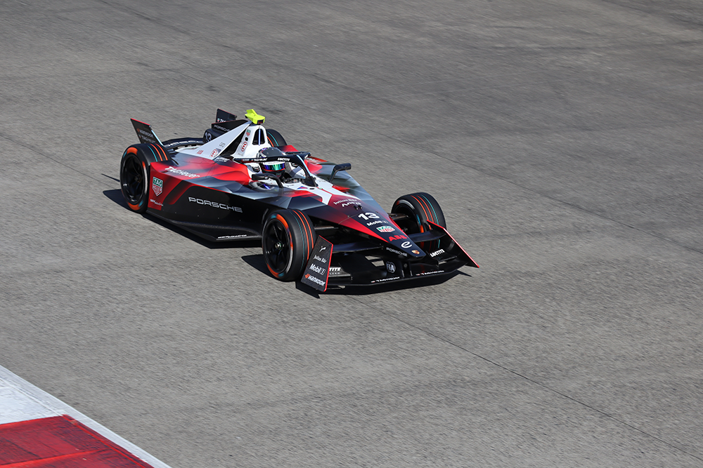 Racing at Portland International Raceway