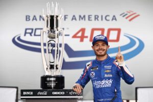 Larson scores Charlotte Roval win, Bowman disqualified | NASCAR