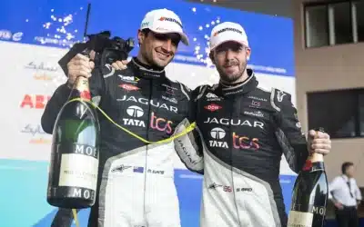 Mitch Evans leads 1-2 finish for Jaguar in Round 7 of the Berlin E-Prix