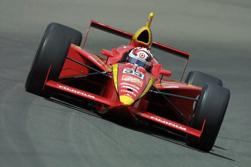 Tony Stewart drives at Indianapolis.