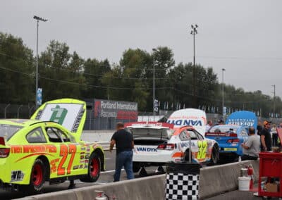 ARCA West cars at Portland.