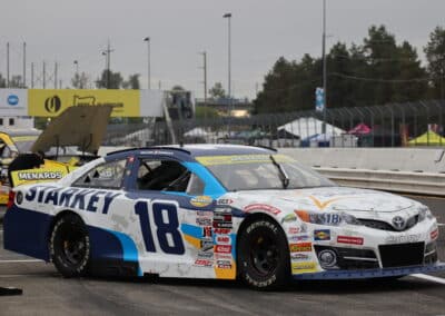 William Sawalich's car at Portland.