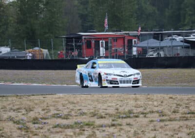 Eric Johnson Jr. drives at Portland.