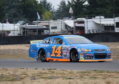 Davey Magras drives at Portland.