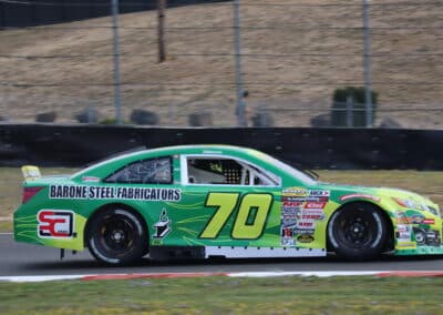 Thomas Annunziata drives at Portland.