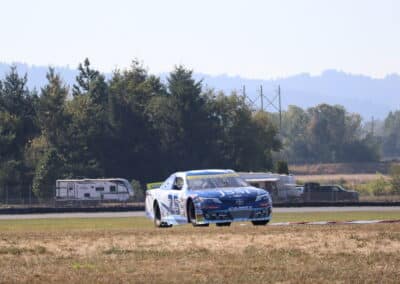 Alon Day drives at Portland.