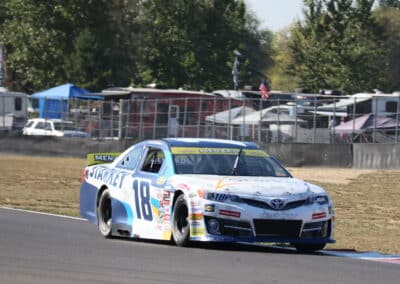 William Sawalich drives at Portland.