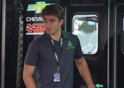Thomas Annunziata looks on at Portland.