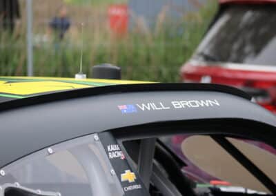 Will Brown's car at Portland.