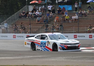 Connor Zilisch drives at Portland.