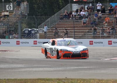 William Sawalich drives at Portland.