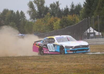 Sheldon Creed drives at Portland.