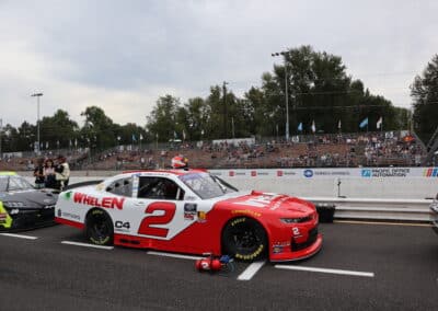 Jesse Love's car at Portland.