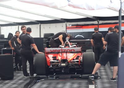 Will Power's Indy car at Portland.