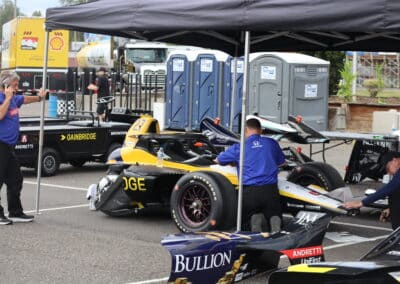 An Andretti Global Indy car at Portland.