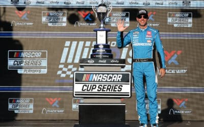 Enjoy Illinois 300: Denny Hamlin earns Toyota’s 200th Cup Series win at Gateway