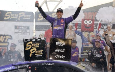 South Point 400: Denny Hamlin earns 60th Cup Series win at Las Vegas