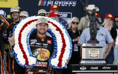 YellaWood 500: Chase Briscoe clinches Championship 4 berth with Talladega win