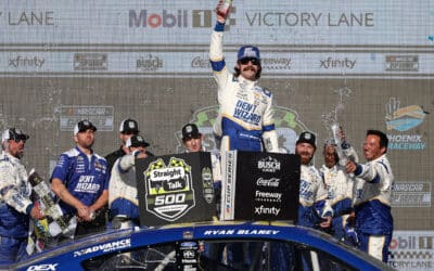 Straight Talk Wireless 500: Ryan Blaney overcomes obstacles to win at Phoenix