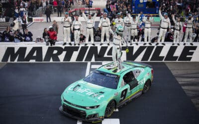 Cook Out 400: Chase Elliott wins at Martinsville, Denny Hamlin comes up short