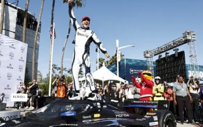 Acura Grand Prix of Long Beach: No. 10 pit crew helps Palou defeat Rosenqvist