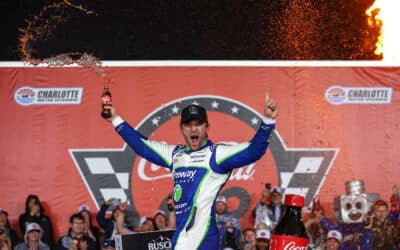 Coca-Cola 600: Daniel Suárez earns emotional, hard-fought Charlotte victory