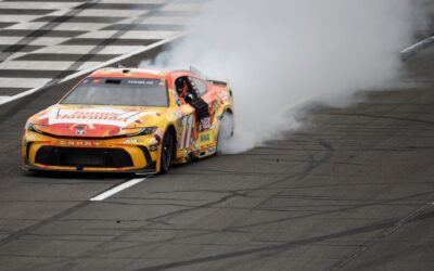 Great American Getaway 400: Hamlin delivers at Pocono, wins third straight Cup race