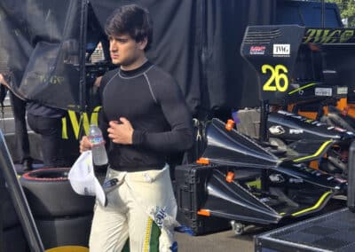 Caio Collet looks on at Portland.