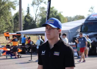 Kyffin Simpson looks on at Portland.