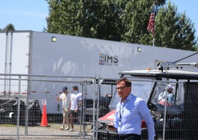 Doug Boles looks on at Portland.