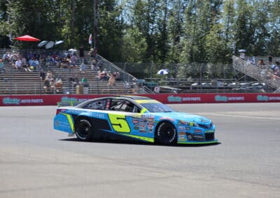 Eric Johnson Jr. drives at Portland.