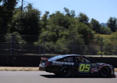 David Smith drives at Portland.