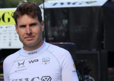 Will Power looks on at Portland.
