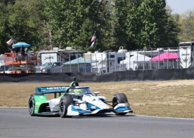 Mick Schumacher drives at Portland.