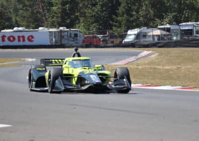 Will Power drives at Portland.