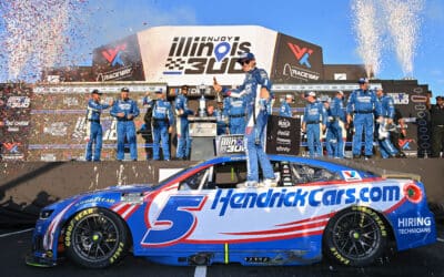 Enjoy Illinois 300: Kyle Larson snaps 51-race winless streak, wins caution-filled Gateway race